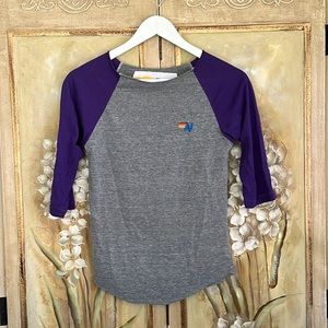 Aviator Nation Raglan Baseball Tee